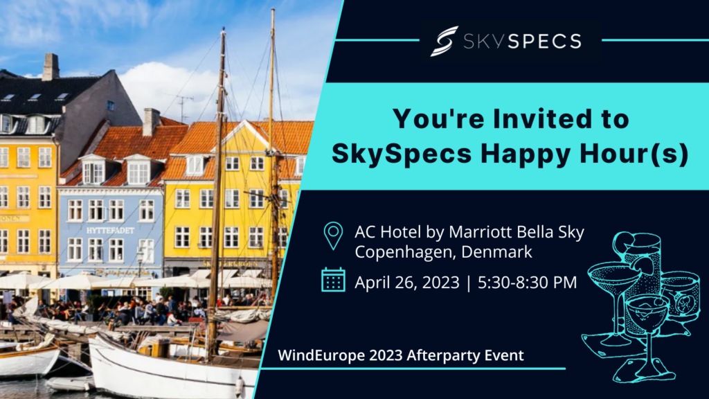 SkySpecs WindEurope 2023 After Party