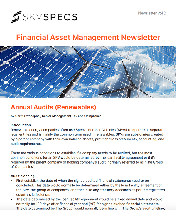 Financial Asset Management Newsletter, Volume 2
