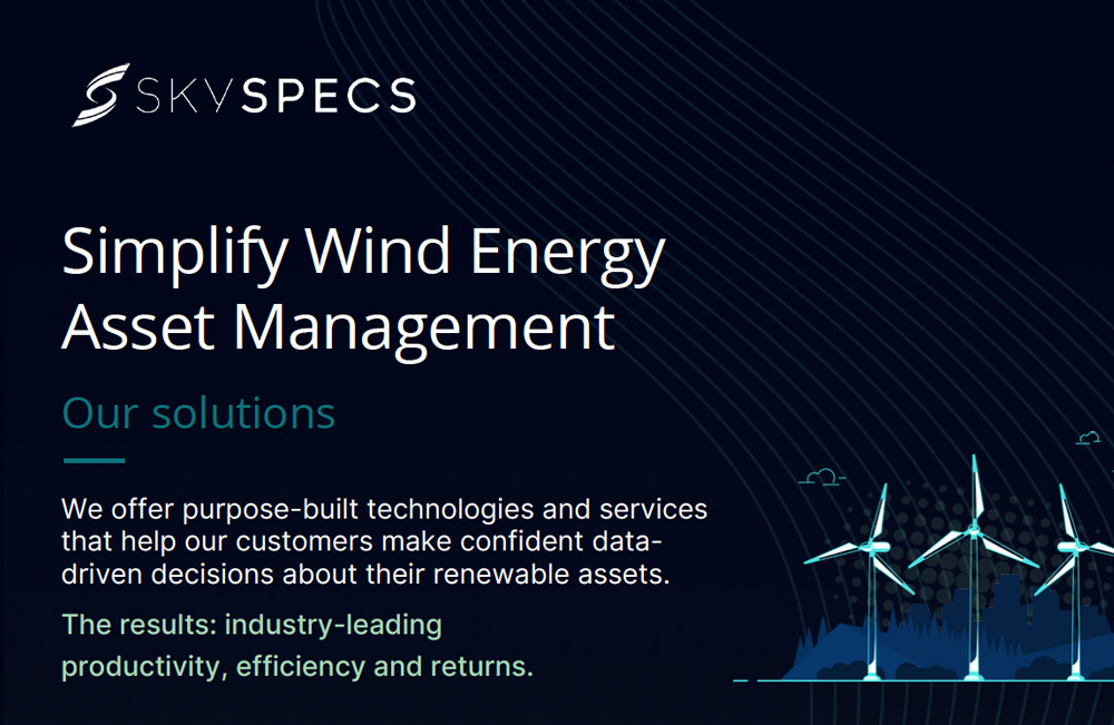 Simplify Wind Energy Asset Management