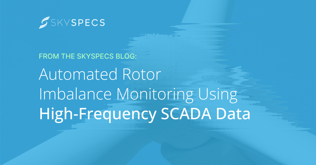 Automated rotor imbalance monitoring using high-frequency SCADA data