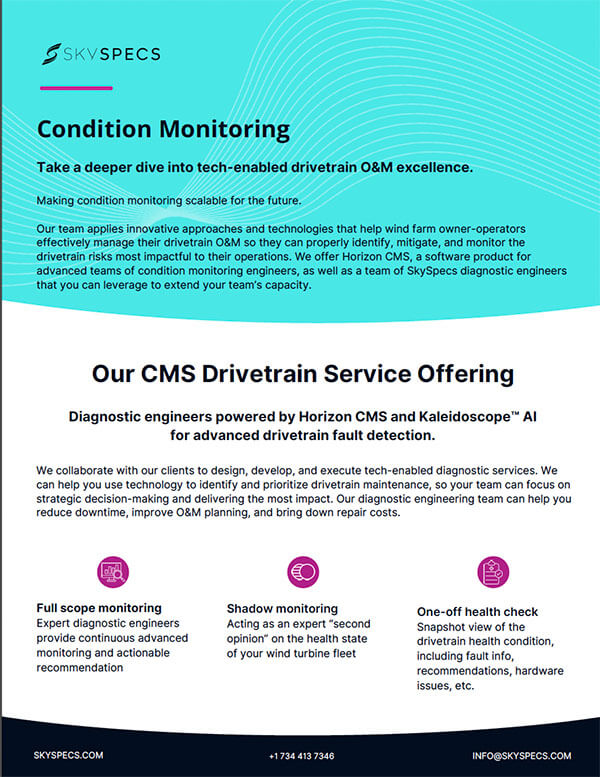 SkySpecs CMS