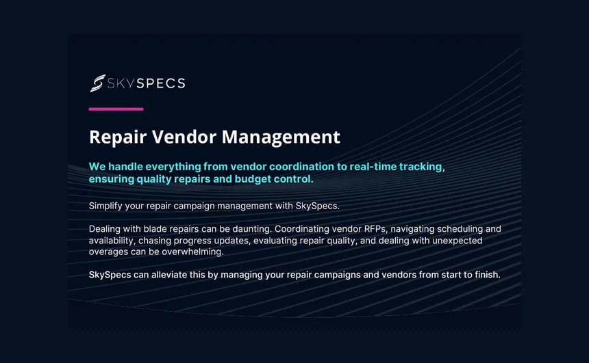 Repair Vendor Management